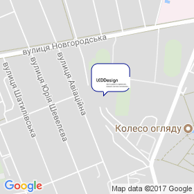 LEDDesign на карте
