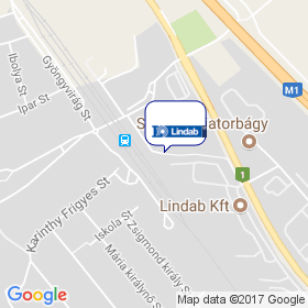 Линдаб на карте Линдаб на карте