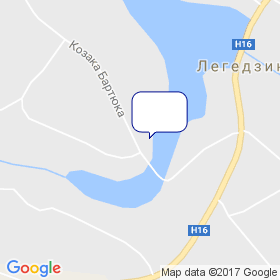 Легедзинский кирпичный завод на карте