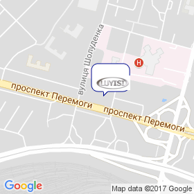 Луизи на карте