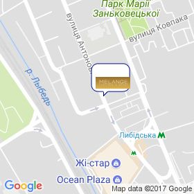 MELANGE на карте MELANGE на карте