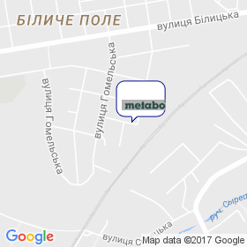 Метабо Украина на карте Метабо Украина на карте