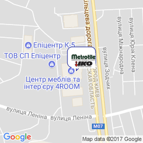 МЕТРОТАЙЛ-УКРАИНА на карте