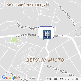 Минрегионстрой Украины на карте