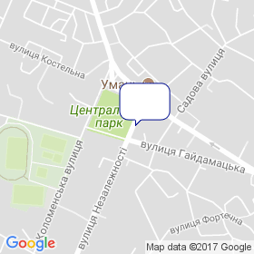 Модерн на карте