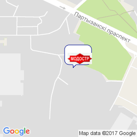 Модостр на карте