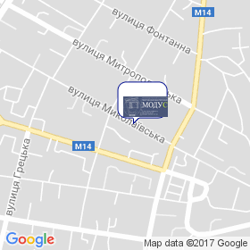 Архитекторы МОДУС на карте