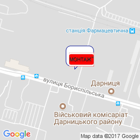 Монтаж ТМ на карте Монтаж ТМ на карте