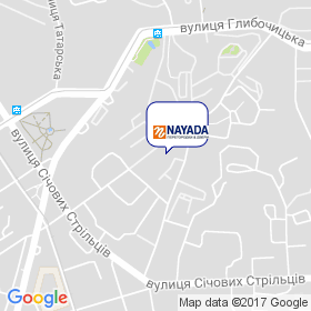 Наяда на карте Наяда на карте