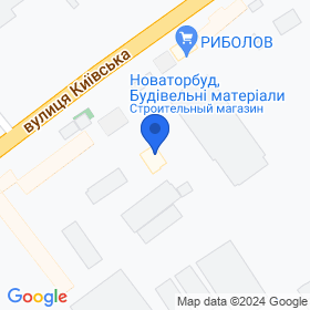 НОВАТОРБУД на карте НОВАТОРБУД на карте