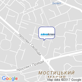Новокран на карте Новокран на карте