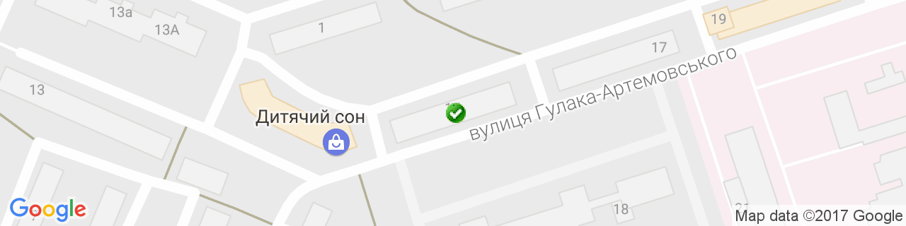 Карта объектов компании AiD Карта объектов компании AiD