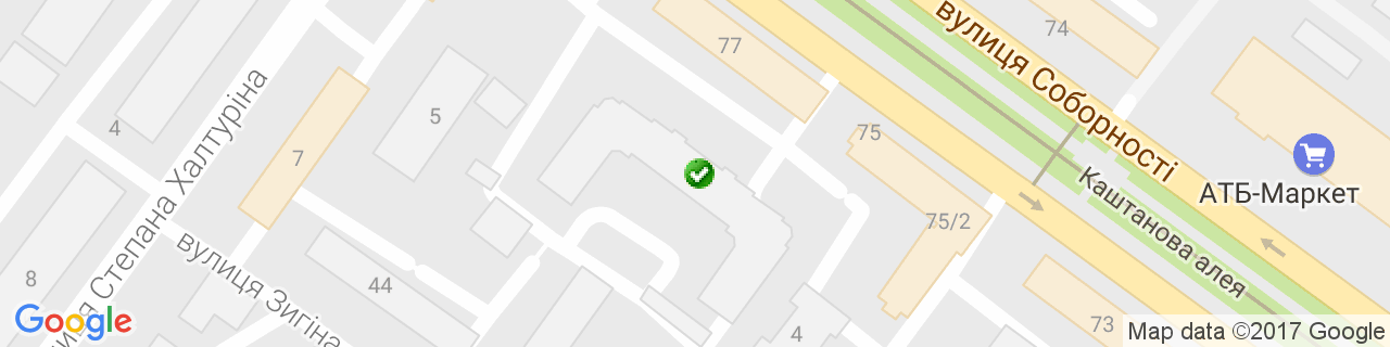 Карта объектов компании Архикад-С