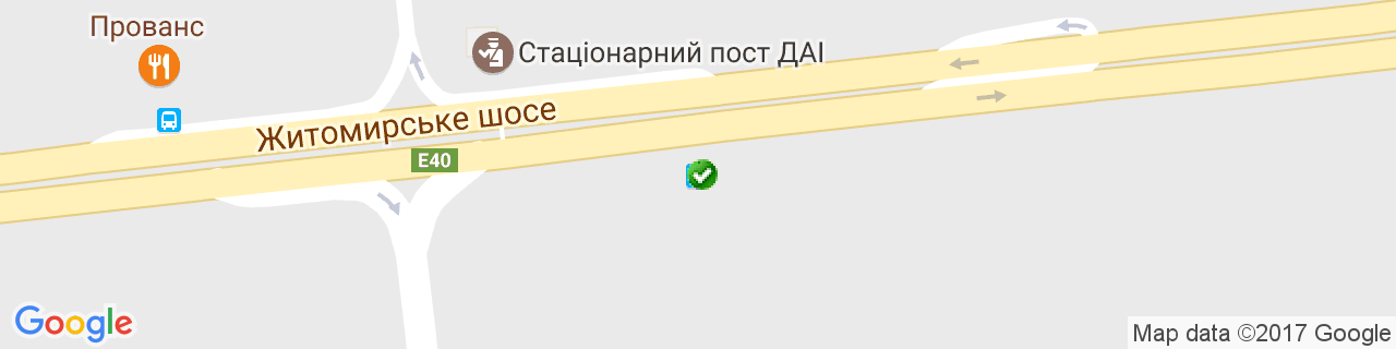 Карта объектов компании БОР