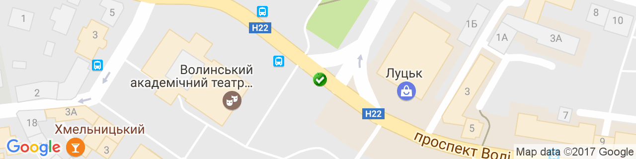 Карта объектов компании Буд Імпорт Карта объектов компании Буд Імпорт