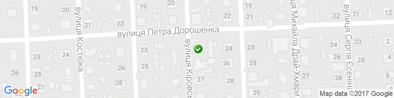 Карта объектов компании Щулипенко Карта объектов компании Щулипенко