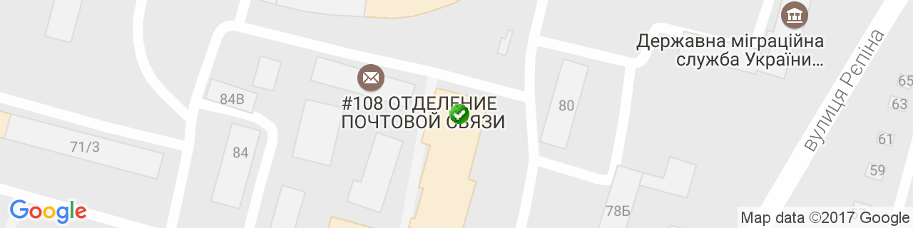 Карта объектов компании УкрВесы