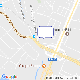 Носенко на карте Носенко на карте