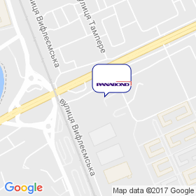 Панабонд Украина на карте