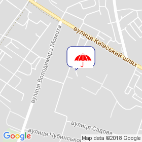 Парасоля на карте Парасоля на карте