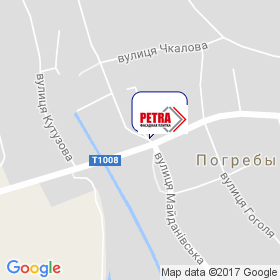 Petra, ТМ на карте