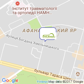 Под Ключ на карте Под Ключ на карте