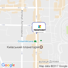 ПОЛИПЛАСТ-Украина на карте
