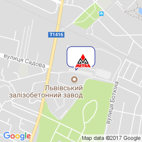 Металл на карте Металл на карте