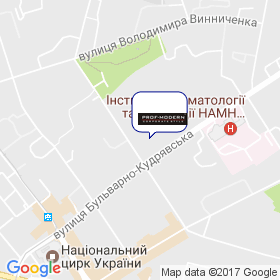 Prof-Modern TM,  Представительство на карте