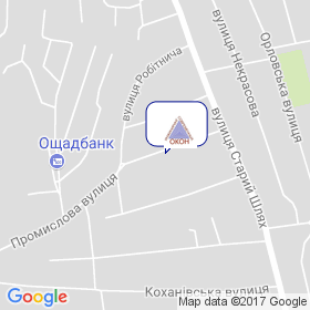 Открытые окна на карте