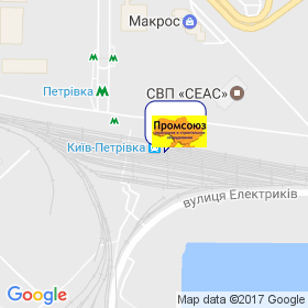 Промсоюз на карте Промсоюз на карте