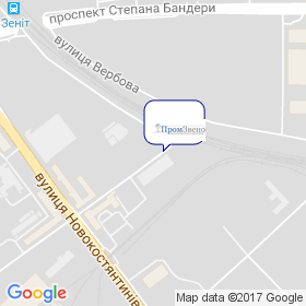 ПромЗвено на карте
