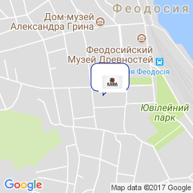 Кафа на карте