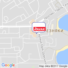 Равак на карте