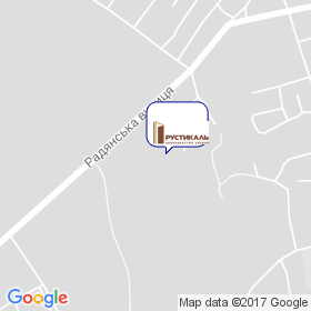 Рустикаль на карте Рустикаль на карте