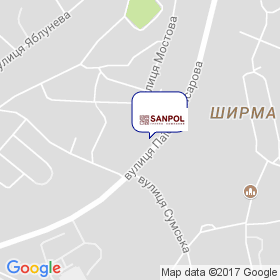 Санпол Украина на карте