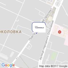 САНТЕХБУД на карте САНТЕХБУД на карте