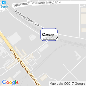 Савула на карте Савула на карте