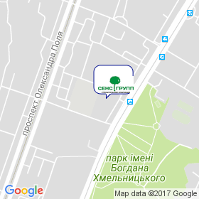 Сенс Групп на карте Сенс Групп на карте
