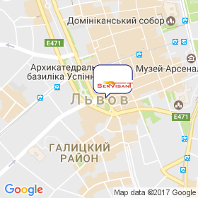 Сервисант на карте