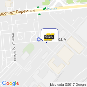 SGB Украина на карте SGB Украина на карте