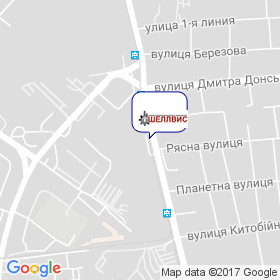 ШЕЛЛВИС на карте ШЕЛЛВИС на карте