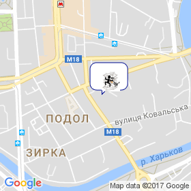 Паук на карте