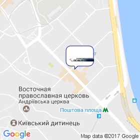 Скала на карте