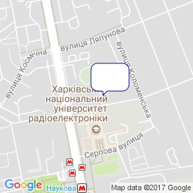 Высотник на карте