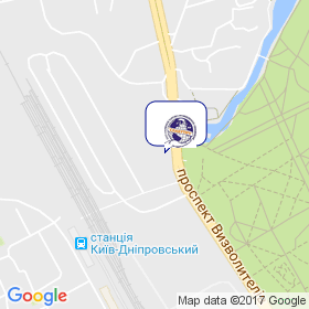 Столичное ТПО Славутич на карте Столичное ТПО Славутич на карте