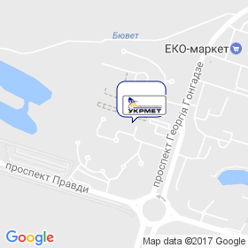 СМЦ Укрмет на карте СМЦ Укрмет на карте