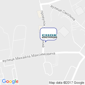 СНОК Конструкция на карте