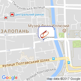 Современный дом на карте