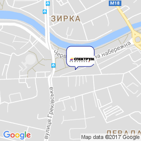 Спектрум на карте Спектрум на карте